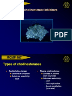 Cholinesterase Inhibitors