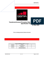 Transferred Account Procedure Data Record Format Specification Version Number 3 22 May 2008