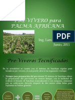 Pre-Vivero para Palma Africana Swe-CA, S.A.