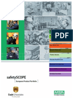 MSA safetySCOPE - European Product Portfolio. Available From Coyle & Associates (WWW - Canda.ie)