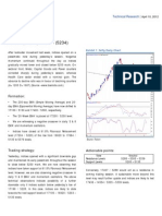 Technical Report 10th April 2012