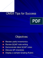 OMSII Tips For Success 2012