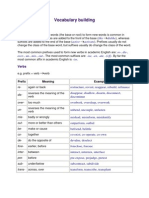 Prefix and Suffix