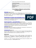 Plant Protein Extraction Protocol For SDS Page