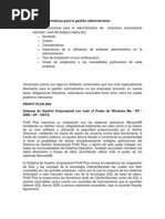 Aplicaciones Informáticas para La Gestión Administrativa