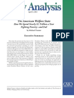 The American Welfare State How We Spend Nearly $1 Trillion A Year Fighting Poverty - and Fail, Cato Policy Analysis No. 694