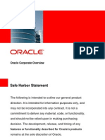 Oracle Corporate Overview