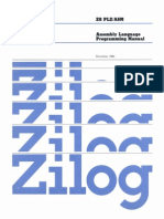 Z8 Assembly Language Programming Manual Dec80