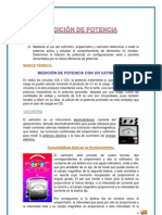 Medicion de Potencia Informe