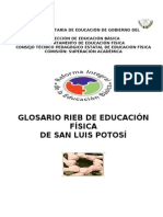 Glosario Rieb - Educ. Fisica