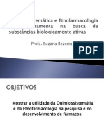 Quimiossistemática e Etnofarmacologia