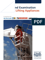 Survey and Examination of Ships' Lifting Appliances