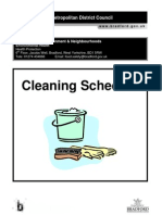 Cleaning Schedule