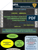 Control Ambiental EXPOCICION Escombreras