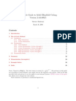 A 3-Cycle Guide To 3x3x3 Blindfold Cubing: Shotaro Makisumi March 16, 2008