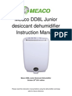 Meaco DD8LJ User Manual