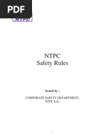 NTPC Safety Rules