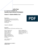 Closing The Quality Gap-A Critical Analysis of Quality Improvement Strategies