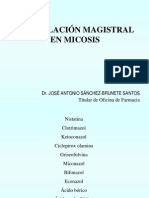 Formulación Magistral en Micosis