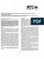 Benefits of Assessing The Solids Production Risk in A North Sea Reservoir