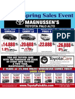 Magnussen'S: Spring Sales Event