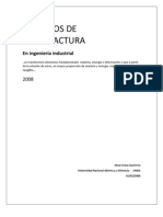 Modulo Procesos Manofactura