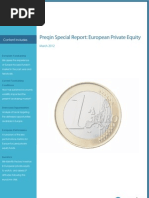 Preqin Special Report European Private Equity