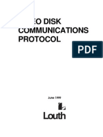 Video Disk Communications Protocol: June 1999