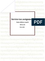 Service Tax Assignment