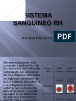 Sistema Sanguineo RH