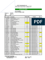 Weight & Utilities List - Motor Rev1 (Ref.1500MTD)