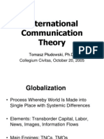 International Communication Theory