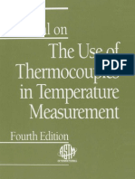 Manual On The Use of Thermocouple in Temperature Measurement