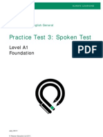 PTEG Spoken PracticeTest3 A1