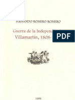 Guerra Independencia Villamartín 1808-1813