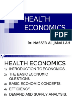 Health Economics: Dr. Nasser Al Jarallah