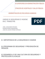 Importancia de La Seguridad e Higiene en El Trabajo