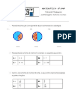 Ficha Trabalho FracÇÕes