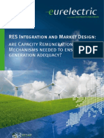 RES Integration and Market Design: Are Capacity Remuneration Mechanisms Needed To Ensure Generation Adequacy?