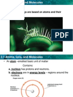 Lecture 1-Atoms, Molecules & Ions
