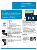 HP Dv6426 Specs