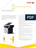 Offi Ce Productivity at Your Fi Ngertips: Phaser 3100MFP A4 Black and White Multifunction Printer