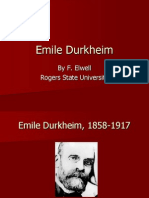 Emile Durkheim