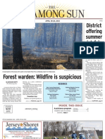 District Offering Summer Job Fair: Forest Warden: Wildfire Is Suspicious