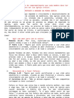 Quatro Atitudes de Comprometimento de Um Membro Que Quer Ver Sua Igreja Crescer