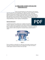 Optimizing Vibratory Screen Separator Performance