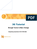 3G Tutorial: Brough Turner & Marc Orange