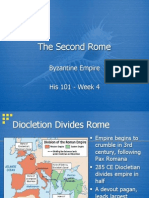 The Second Rome: Byzantine Empire His 101 - Week 4