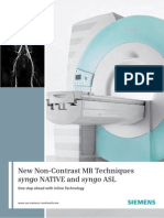 MRI Hot Topic Syngo NATIVE and Syngo ASL