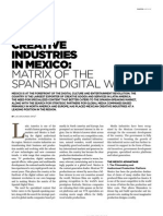 ProMexico: Negocios Magazine: Creative Industries in Mexico: Matrix of The Spanish Digital Wave